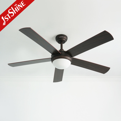 5 Blades Ceiling Fan With Light Ac Motor 3-Speed Remote Modern Led Ceiling Fan
