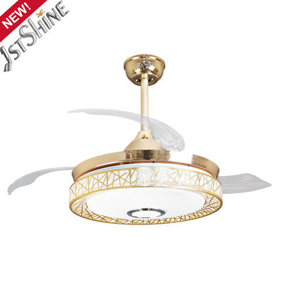 Ultra Quiet Music Invisible Ceiling Fan Chandelier Remote Control