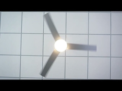 Modern Dimmable LED Ceiling Fan 6 Speeds Remote Control 52