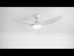 3 ostrza z tworzywa ABS DCF FS52920 Wentylator sufitowy z silnikiem prądu stałego Wiatr naturalny