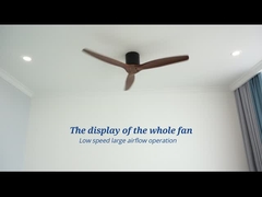 220V 60w Home Decoration Wentylator sufitowy z pilotem AC Motor