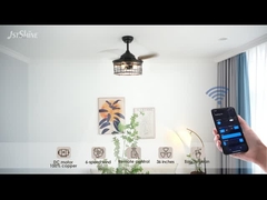 36-calowy wentylator sufitowy stalowa klatka E27*3 żarówka wyciągająca ostrze wewnętrzne przemysłowe retro