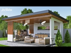 48-calowy nowoczesny wentylator sufitowy bez światła LED ABS Blade Dc