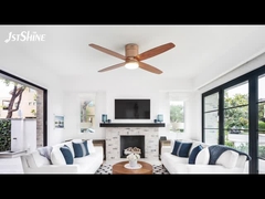 Chłodzący wentylator sufitowy z światłem LED i zdalnym silnikiem DC bez hałasu