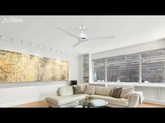 52-calowy wentylator sufitowy z 6 prędkościami Smart Remote Control bez światła