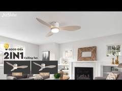 Biały/OEM Plastikowy wentylator sufitowy dla niskiego sufitu z inteligentną kontrolą aplikacją Timer