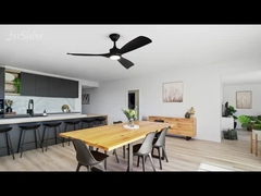 2 w 1 wentylator sufitowy z lekkim silnikiem prądu stałego