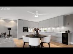 48-calowy nowoczesny biały wentylator sufitowy z lekkim silnikiem AC