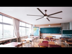 Metalowy wentylator sufitowy z aluminiowym ostrzem wysokiej objętości powietrza do biura