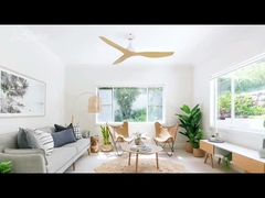 Nowoczesny wentylator sufitowy DC 52