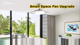 36-calowy wysuwany wentylator sufitowy z możliwością przyciemniania światła