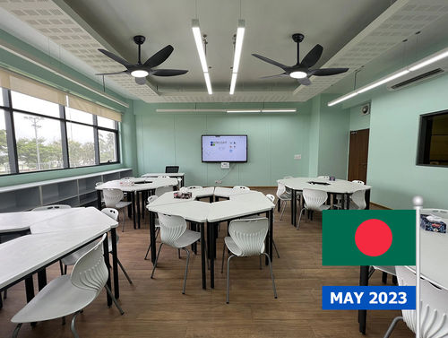 Projekt wentylatora sufitowego w Międzynarodowej Szkole