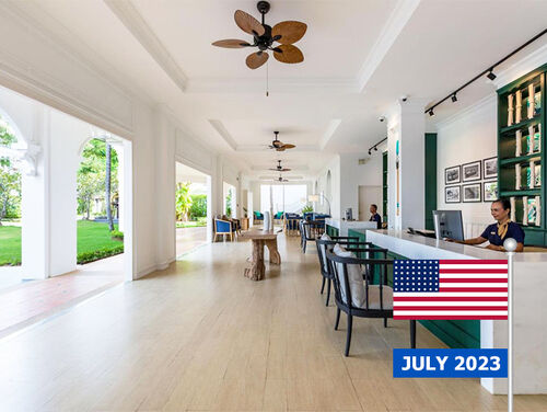 Projekt hotelu plażowego