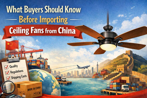 Najnowsze wiadomości o Co powinieneś wiedzieć przed importem wentylatorów sufitowych z Chin