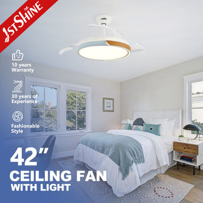 Dobra cena. Led ceiling fan With Lamp Dc Fandelier Folded Blade OEM Kolor 3 Kolor Led Light w Internecie