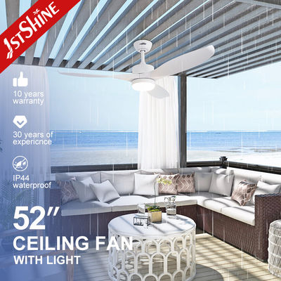 Dobra cena. Wodaodporny wentylator zewnętrzny z 3 plastikowymi ostrzami i białym światłem LED w Internecie