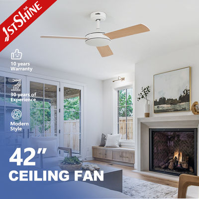 Dobra cena. 42-calowy nowoczesny wentylator LED DC Motor MDF Blade Remote LED Ceiling Fan w Internecie